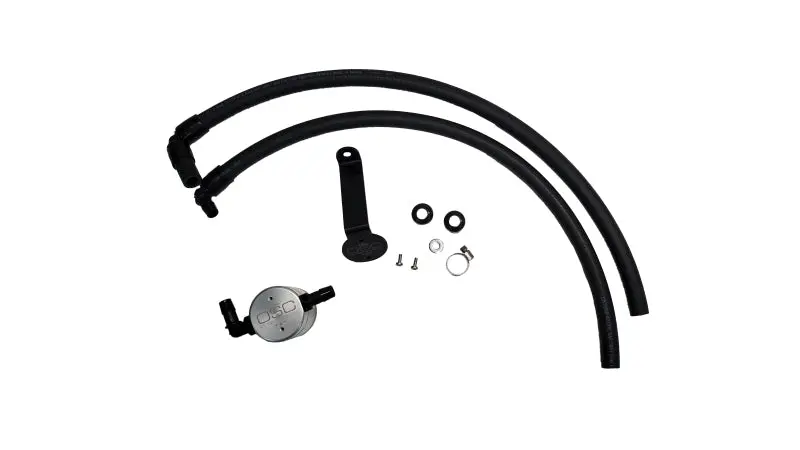 J&L | 2022-2025 Toyota Tundra / 2023-2025 Sequoia 3.5L Turbo Oil Separator 3.0 Driver Side - Clear Anodized 1