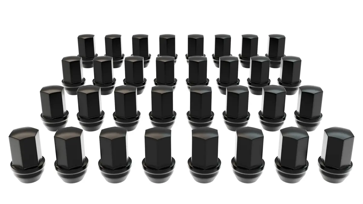 Aev Conversions | 32 Pack Black Lug Nut Kit 1
