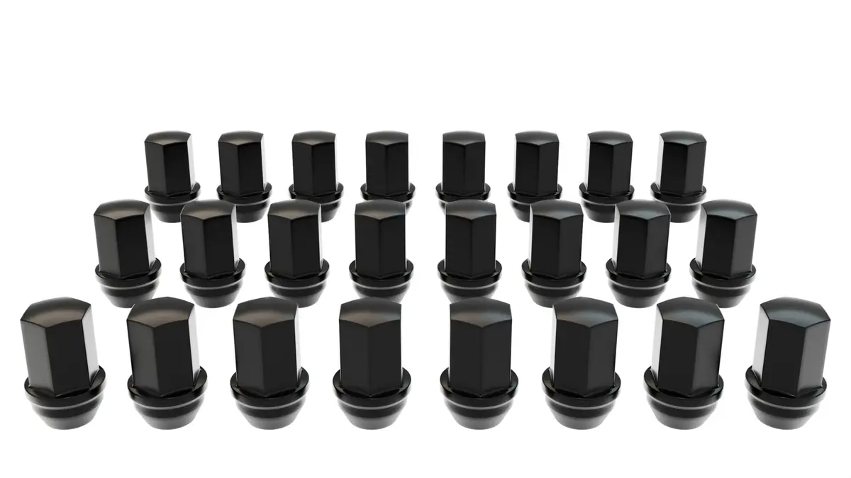 Aev Conversions | 24 Pack Black Lug Nut Kit 1