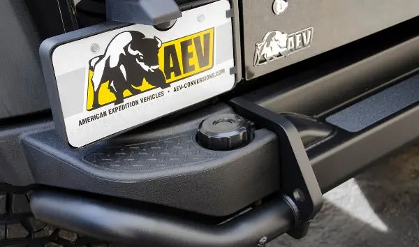 Aev Conversions | Rear Bumper Replacement Black Cap 1