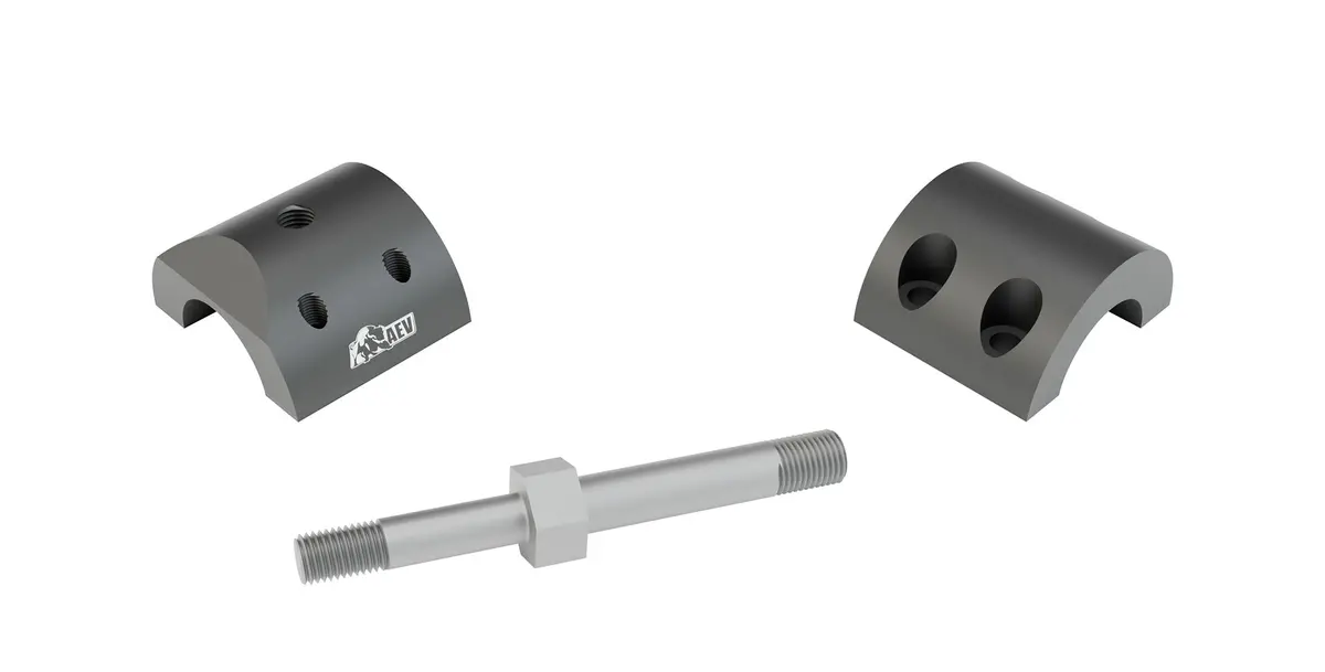 Aev Conversions | Jeep Wrangler Jl / Gladiator Jt Steering Damper Relocation Kit 1