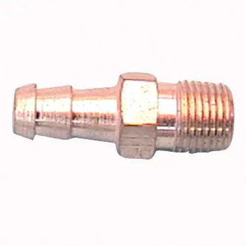 1/4" Straight Fitting W/ 3/8" Thread For Impulse Line Or Carburetor 1
