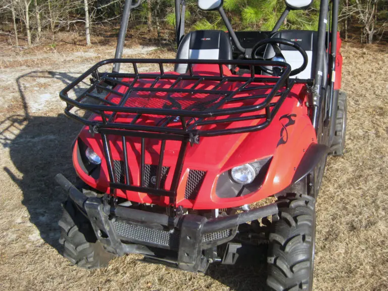 Seizmik Steel Hood Storage Rack – Yamaha Rhino All Years – Heavy‑Duty Hood Cargo Rack 1