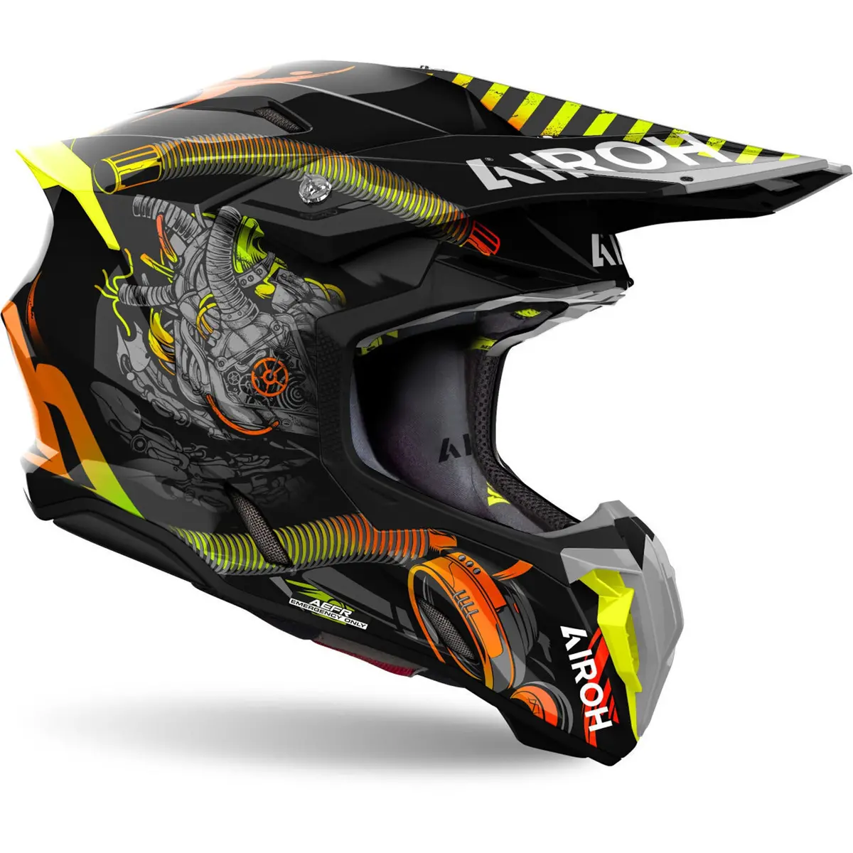 Airoh Twist 3 Toxic Helmet (Gloss) 1