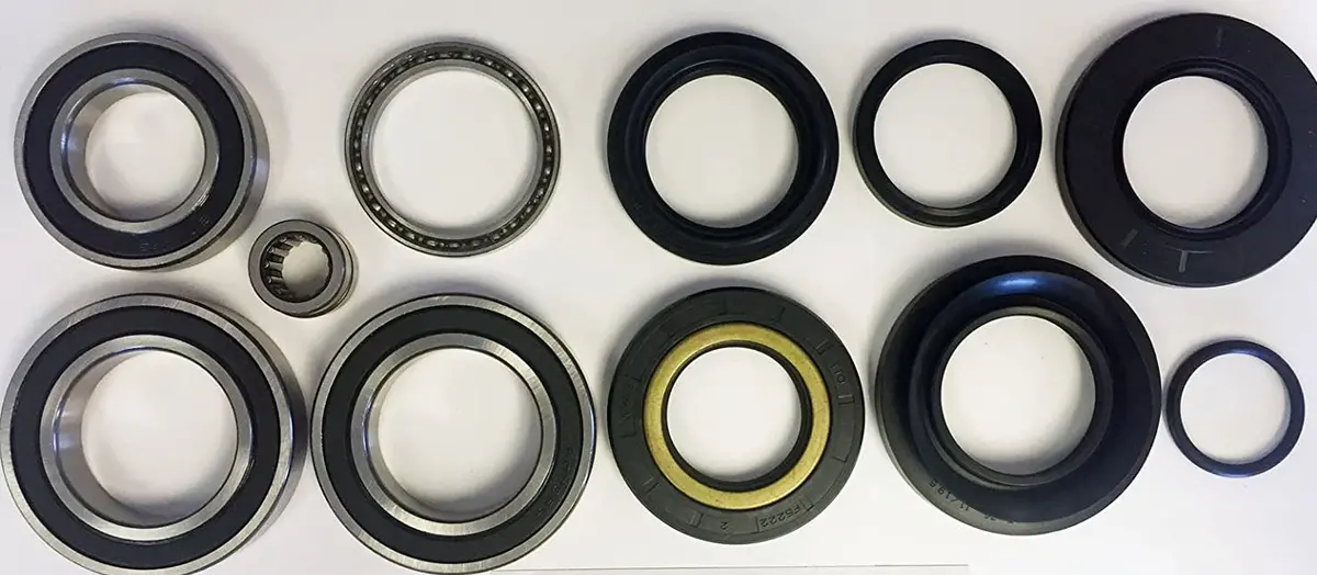 Complete Rear Differential & Axle Bearing Seal Kit For 2007‑2013 Honda Trx420 Rancher (Fe Fm Fpe Te Tm 2X4 / 4X4 Straight Axle) 1