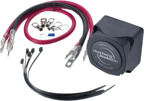All Balls  70-2000 Atv Utv Dual Battery Isolator And Wiring Kit 1