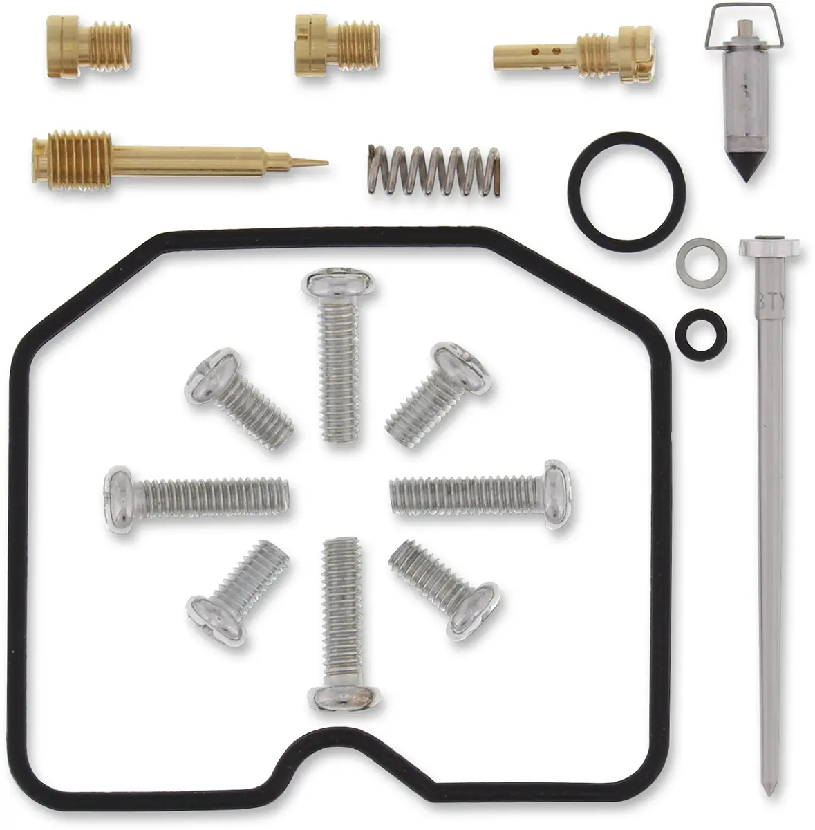Moose Racing 1003-0549 Carburetor Repair Kit Carburetor Rebuild Kit For Arctic Cat 250 2008-2009 1