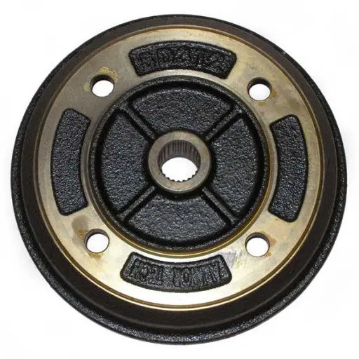 Aftermarket Brake Drum – Fits Kawasaki Mule 2010 / 2020 / 2030 / 2500 / 2510 / 2520 – Front Or Rear Fitment – Replaces Oem 41038‑1226 & 41038‑1227 1