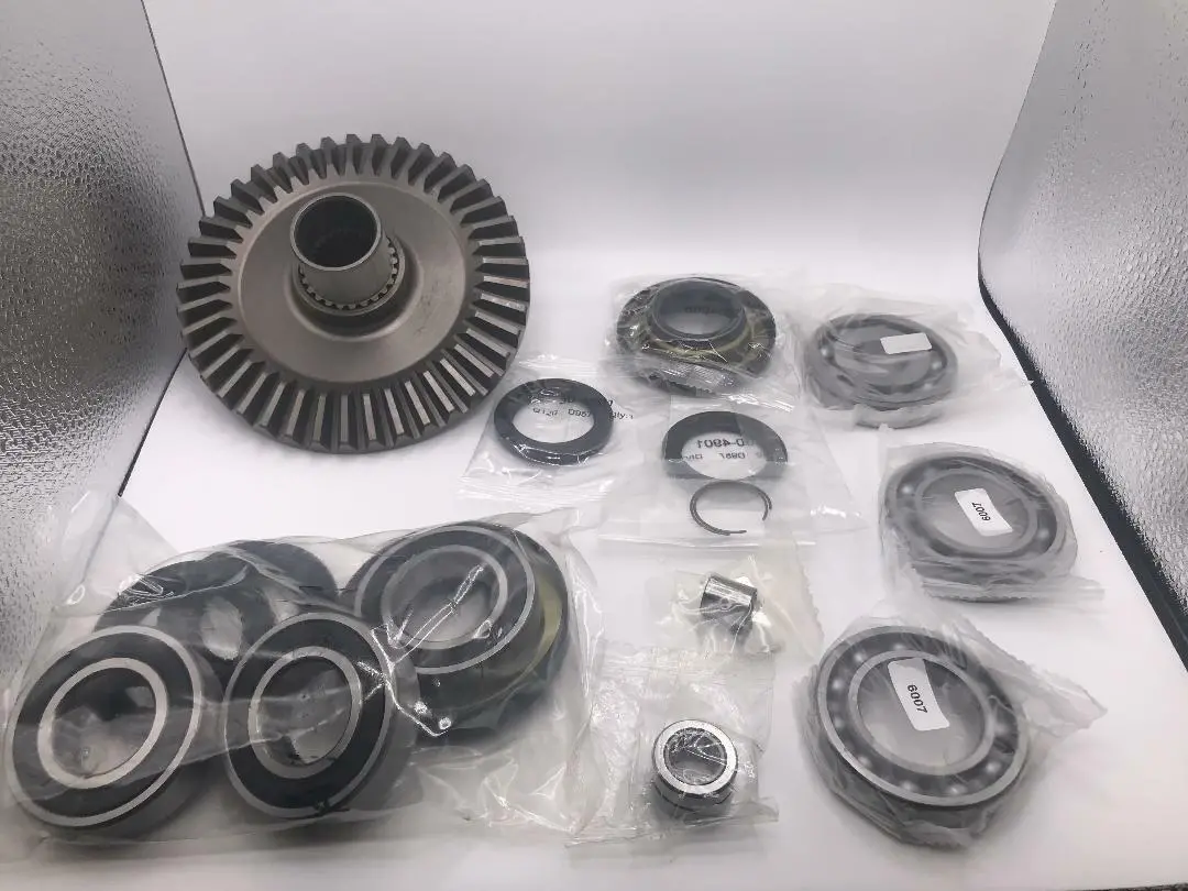 Honda Foreman & Rubicon Rear Differential Ring Gear + Axle Bearing & Seal Kit – Trx400 / Trx450 / Trx500 – Complete Rebuild Set 1