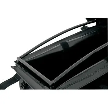Atv Tek Storage Cargo Bag Rack Rear Arch Series™ Black Steel Frame 1