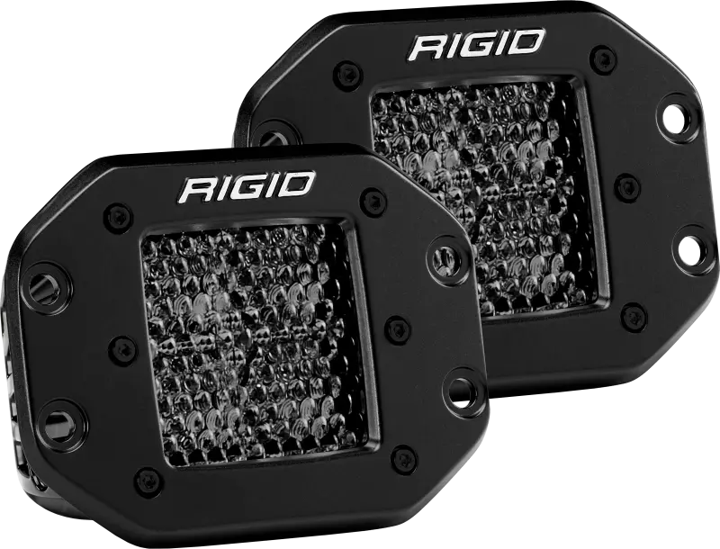 Rigid Industries | D Series Pro Midnight Edition - Spot - Diffused - Pair 1