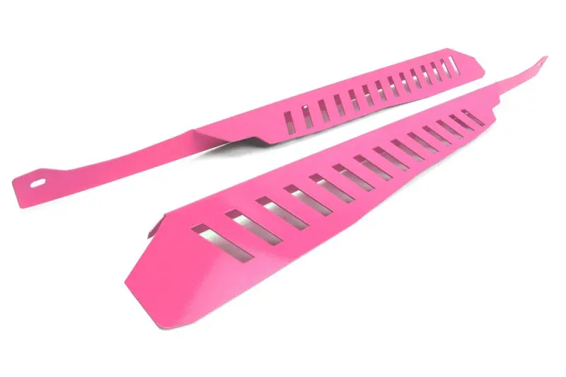 Perrin Fender Shroud Kit – Hyper Pink Finish For 2008–2014 Subaru Wrx And Sti 1