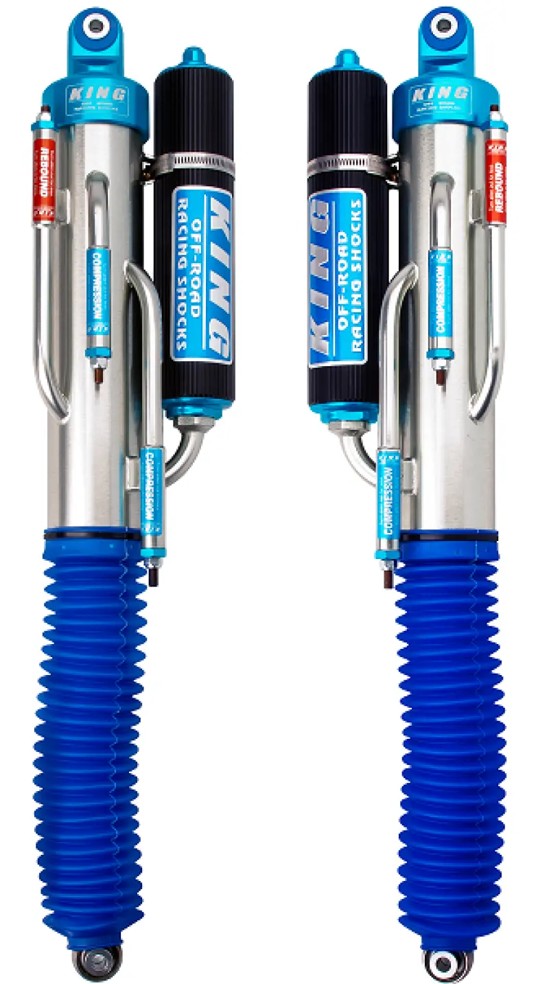 King Shocks | 2010-2014 Ford F150 Raptor 4Wd Rear 3.0 Bypass Piggyback Shock With Standard Finned Reservoir - Pair 1