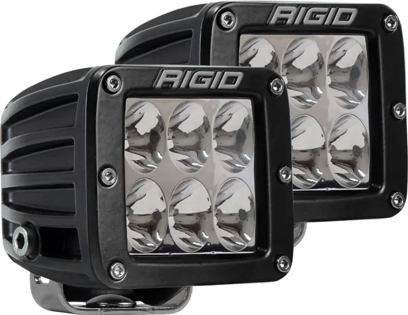 Rigid Industries | D Series - Driving Sm Amber (Pair) - 6 Leds 1