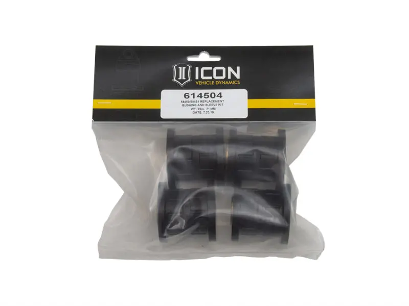 Icon 58450 / 58451 Replacement Bushing & Sleeve Kit 1
