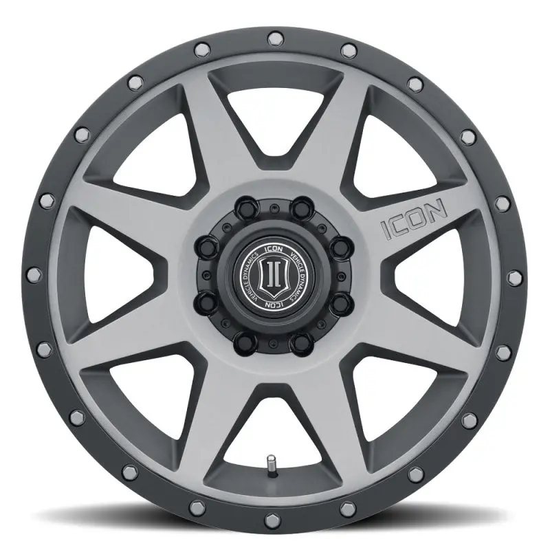 Icon Rebound 20X9 8X6.5In 12Mm Offset 5.5In Bs Titanium Wheel 2