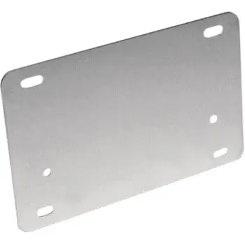 Barnett 709‑80‑71012 Stainless Steel License Backing Plate – Fits 4" X 7" Motorcycle Plates – Made In Usa 1