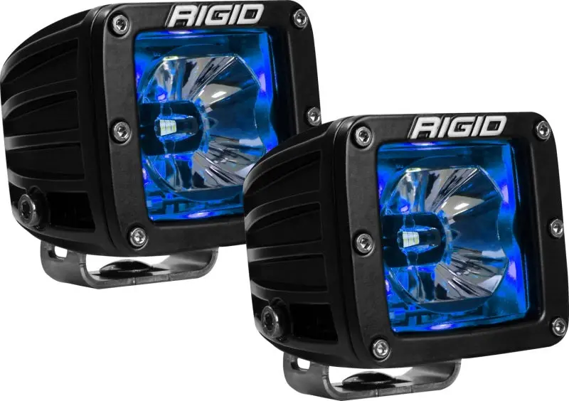 Rigid Industries Radiance Pod Blue Backlight - Pair 1