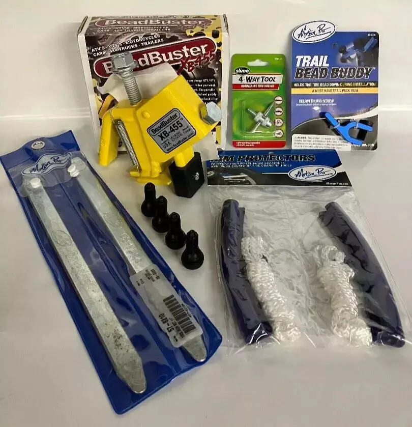 Beadbuster Xb-455 Motion Pro Tire Changing Kit 11 Pc Set Bundle Motorcycle Atv 1