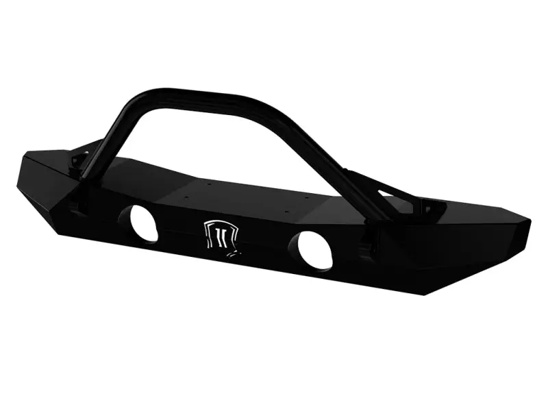 Icon 07-18 Jeep Wrangler Jk Pro Series Mid Width Front Bumper W/Bar/Tabs 1
