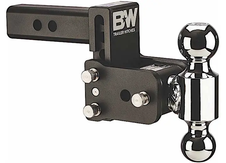 Black B&W 6In Model 3In Drop 3.5In Rise 2 & 2 5/16 Balls - Ts10033b 1