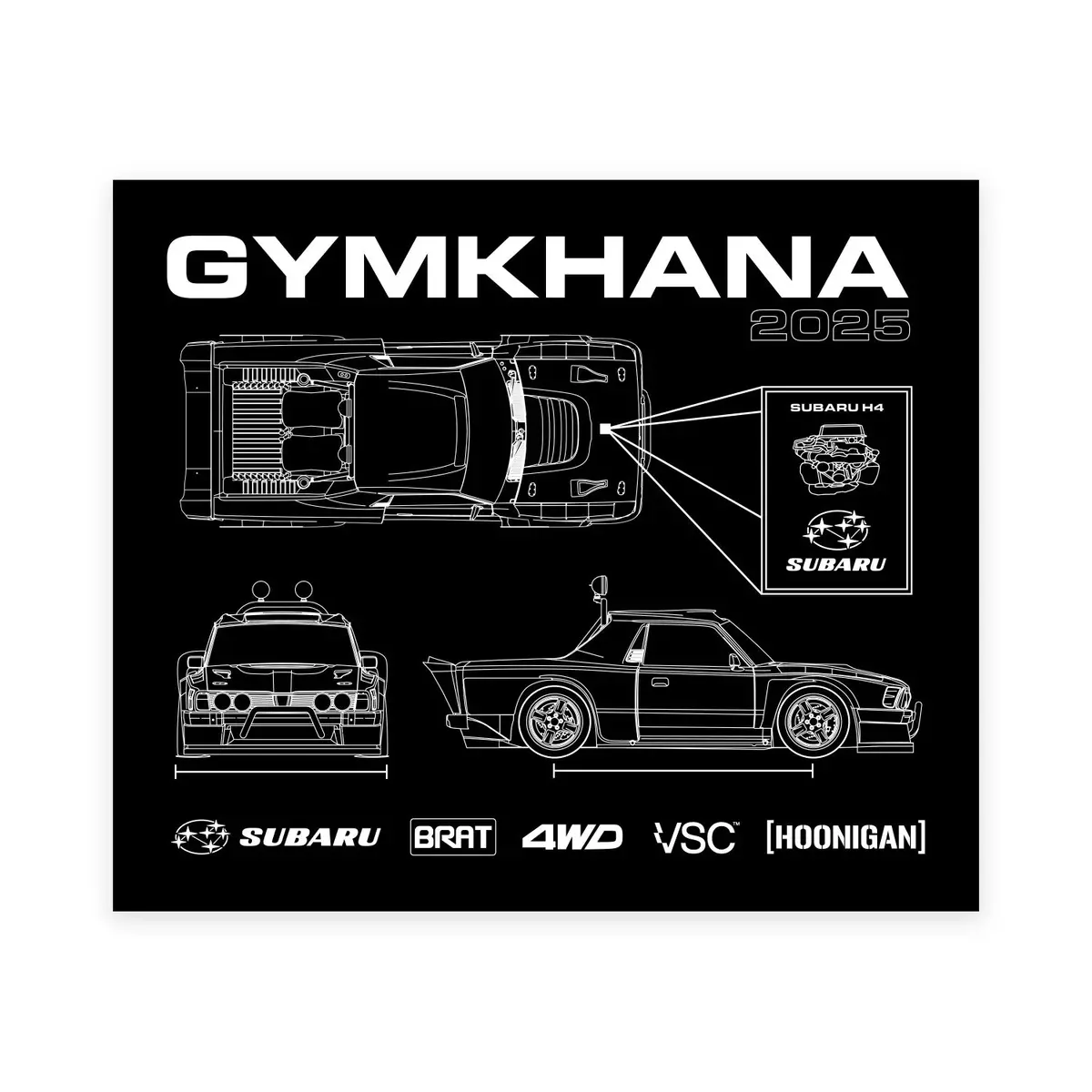 Gymkhana | Brataroo Spec | Decal 1
