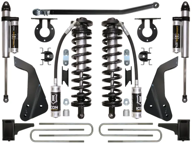 Icon 08-10 Ford F-250/F-350 4-5.5In Stage 3 Coilover Conversion System 1
