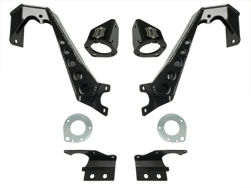 Icon 07-18 Jeep Wrangler Jk 0-4In Front Coilover Conversion Kit 1