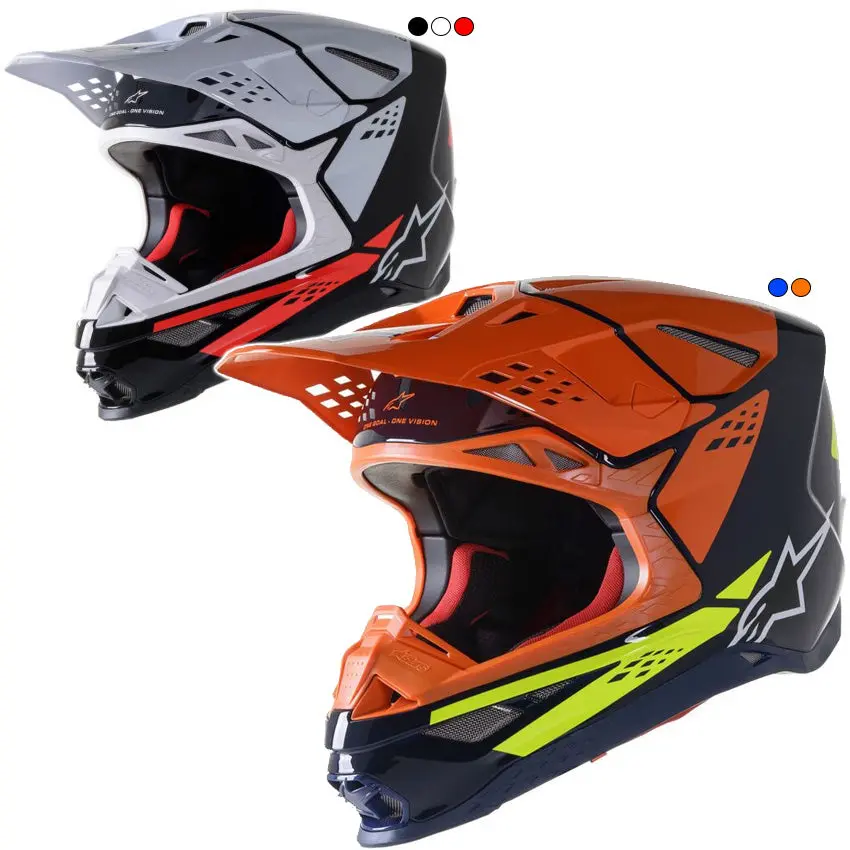 Capacete Cross / Enduro Alpinestars Supertech Sm8 Factory 1