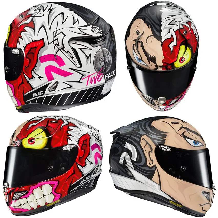 Capacete Hjc Rpha11 Two Face Dc Comics 1