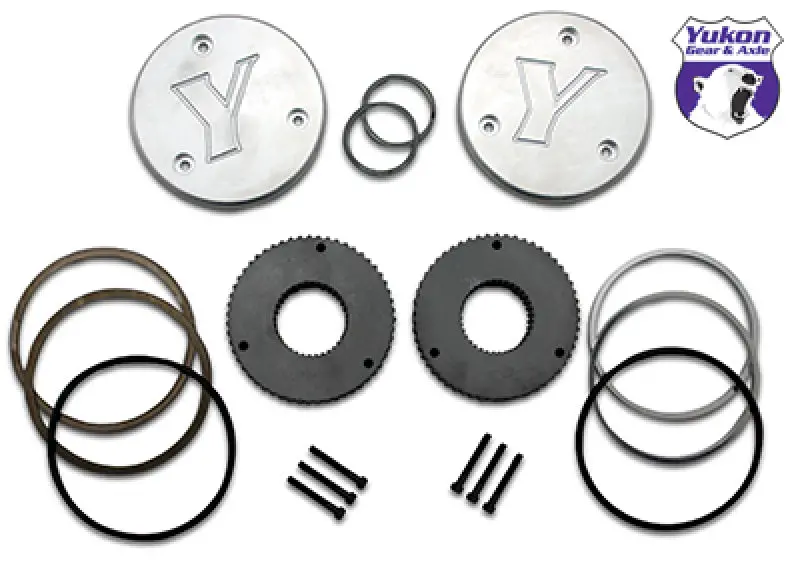Yukon Gear | Hardcore Drive Flange Kit For Dana 60 / 30 Spline Outer Stubs. Yukon Gear | Engraved Caps 1
