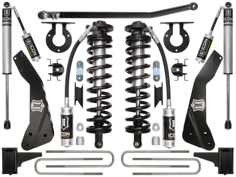 Icon 11-16 Ford F-250/F-350 4-5.5In Stage 1 Coilover Conversion System 1