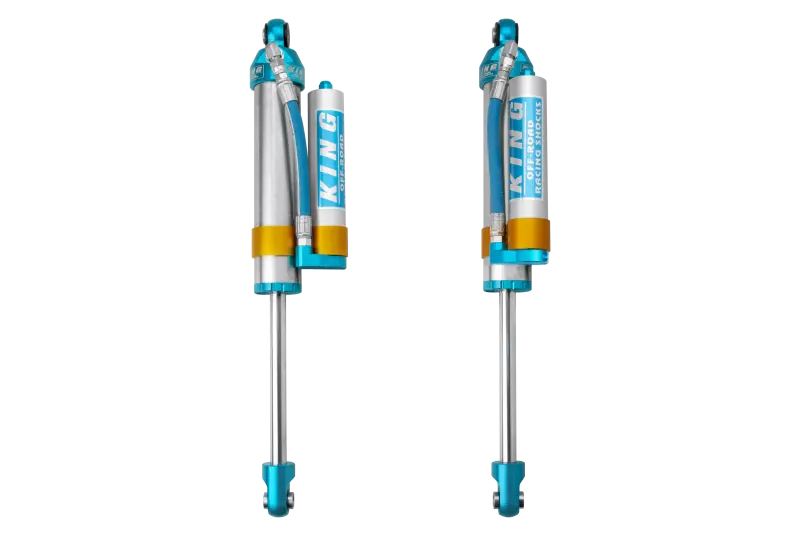 King Shocks | 2005-2025 Ford F550 Super Duty 2.5 Remote Reservoir Rear Shocks 1