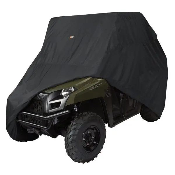Classic Accessories Quadgear Utv Storage Cover – Mid‑Size 2‑Passenger 113" X 60" X 70" – Black Protekx2 1