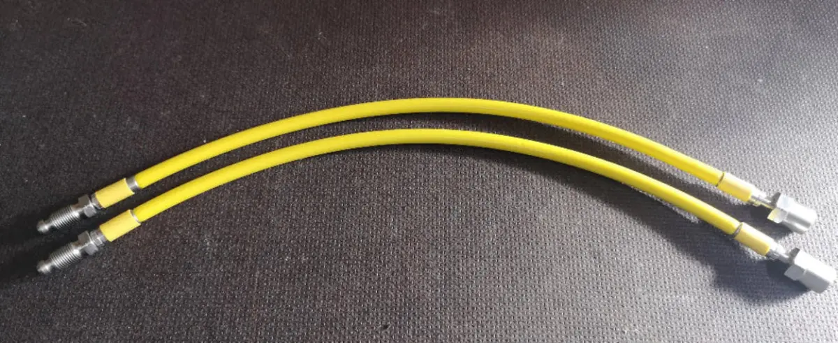 Clio 172 182 Front Braided Brake Hose Kit 1