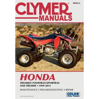 Clymer Service Manual – Honda Trx400ex / Trx400x Fourtrax & Sportrax – Atv Repair Guide 1