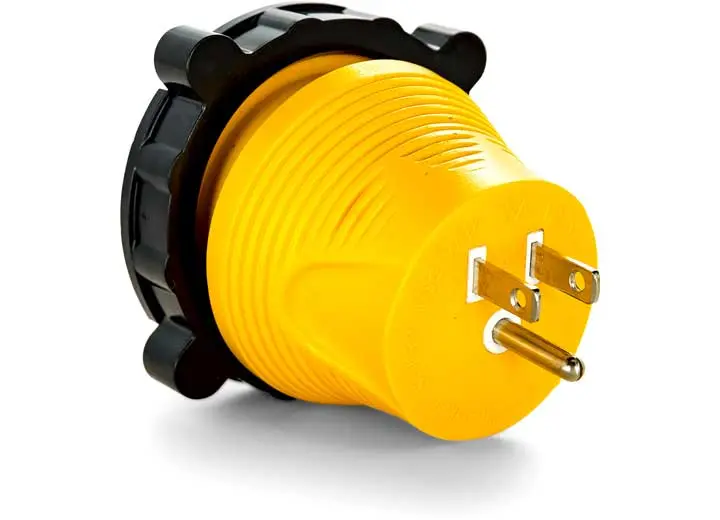 Camco Power Grip Camper/Rv 15A-30A Locking Adapter - 55640 1
