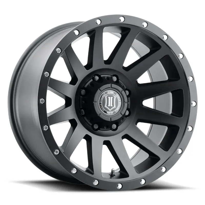 Icon Compression 20X10 8X170 -19Mm Offset 4.75In Bs 125Mm Bore Satin Black Wheel 1