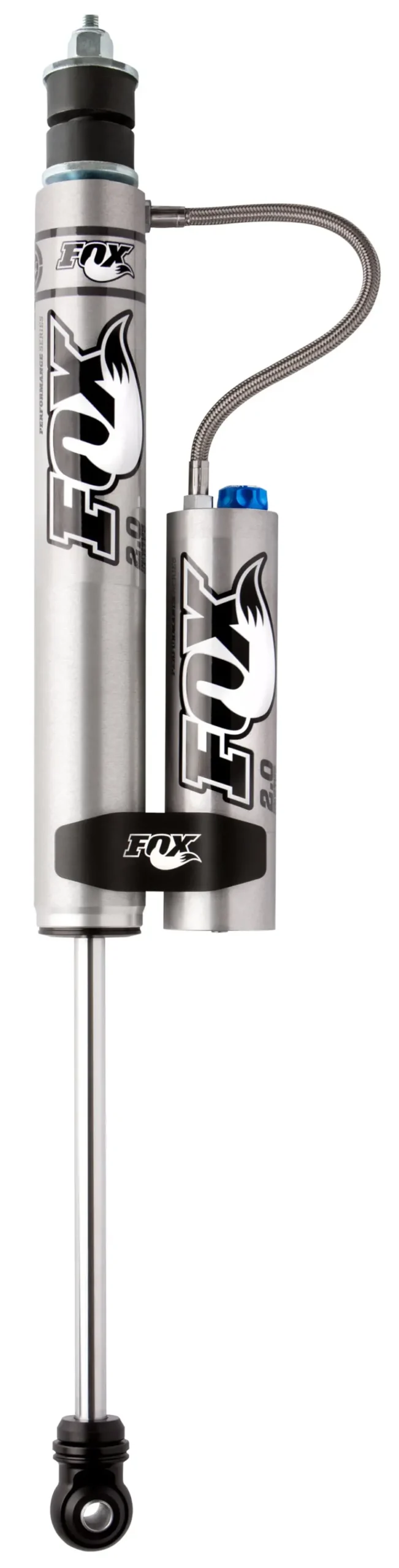 Fox | 2011-2019 Gm 2500 / 3500 Hd 2.0 Performance Series Smooth Body Remote Reservoir Front Shock With Adjuster | 4-6 Inch Lift 1