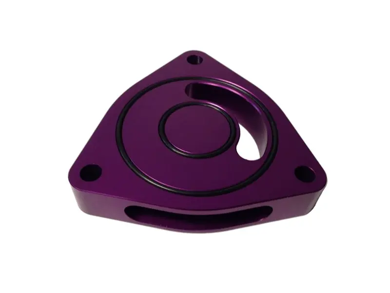 Torque Solution Bov Sound Plate – Purple Anodized, Engineered For Kia Optima 2.0T 1