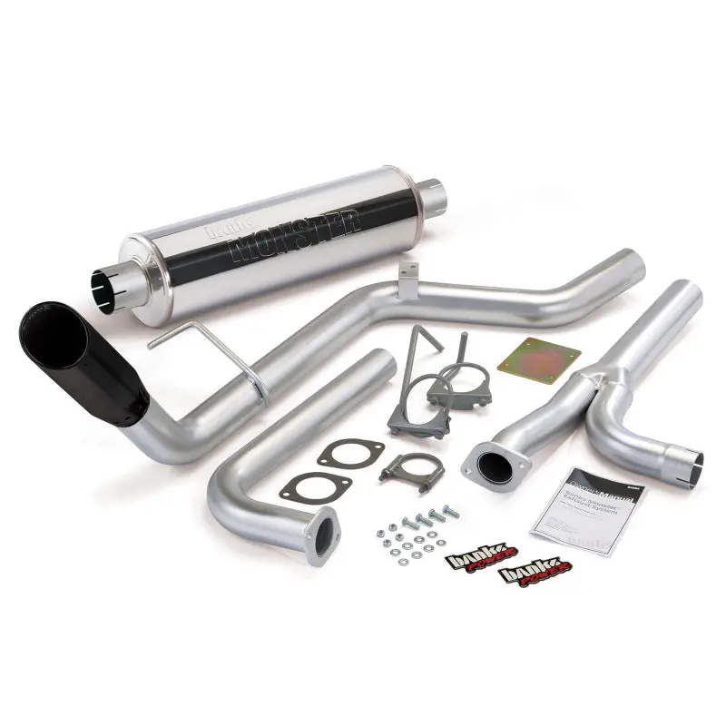 Banks Power | 2004-2014 Nissan 4.0L Frontier All Cab/Beds Monster Exh Sys - Ss Single Exh With Black Tip 1