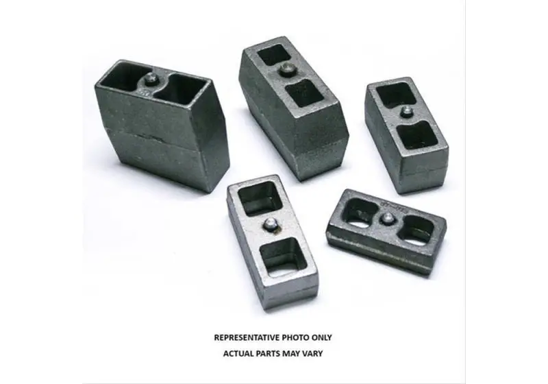 Superlift Rear Lift Block Set – 2.5-Inch Height With 9/16-Inch Retaining Pins (Pair) 1