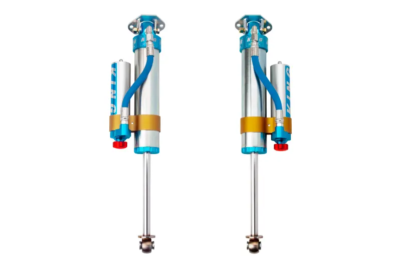 King Shocks | 1984-2000 Jeep Cherokee Xj Rear 2.5 Piggy Hose Reservoir 5-6 Inch Lift With Adjuster - Pair 1