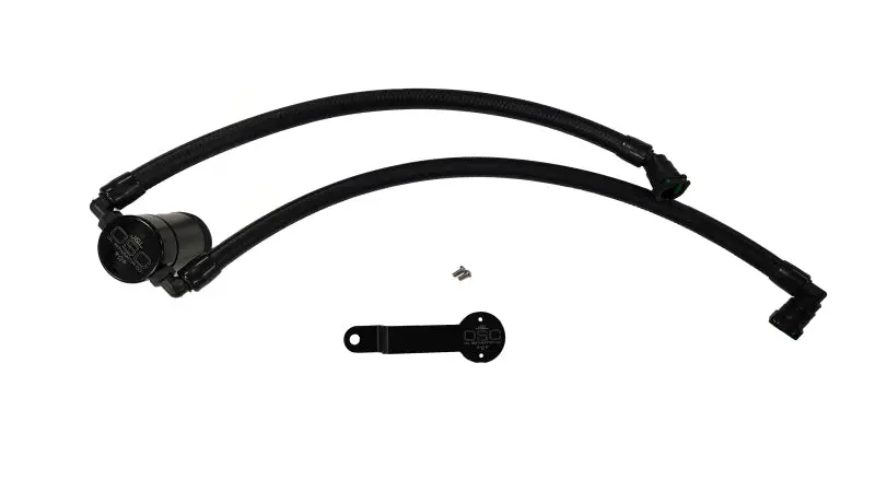 J&L | 2019-2025 Dodge Ram 1500 3.6L New Body Style Pcv Side Oil Separator 3.0 - Black Anodized 1