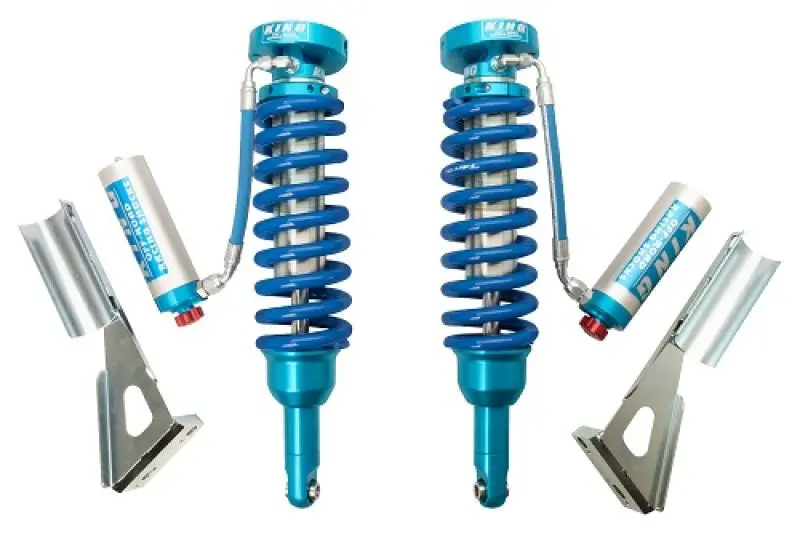 King Shocks | 2003-2009 Lexus Gx470 Front 2.5 Remote Reservoir Coilover With Adjuster - Pair 1