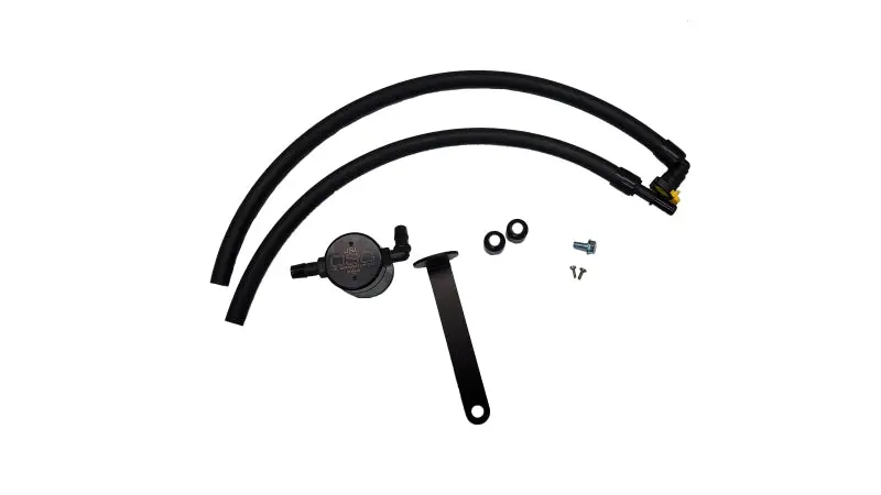J&L | 2021-2021.5 Ford Bronco 2.3L Ecoboost Passenger Side 3.0 Oil Separator - Black Anodized 1