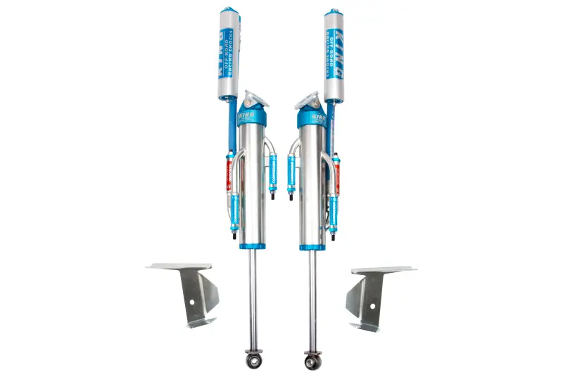 King Shocks | 2007-2018 Jeep Wrangler Jk Rear 2.5 Hose Remote Bypass Shocks 0-2In Lift - Pair 1