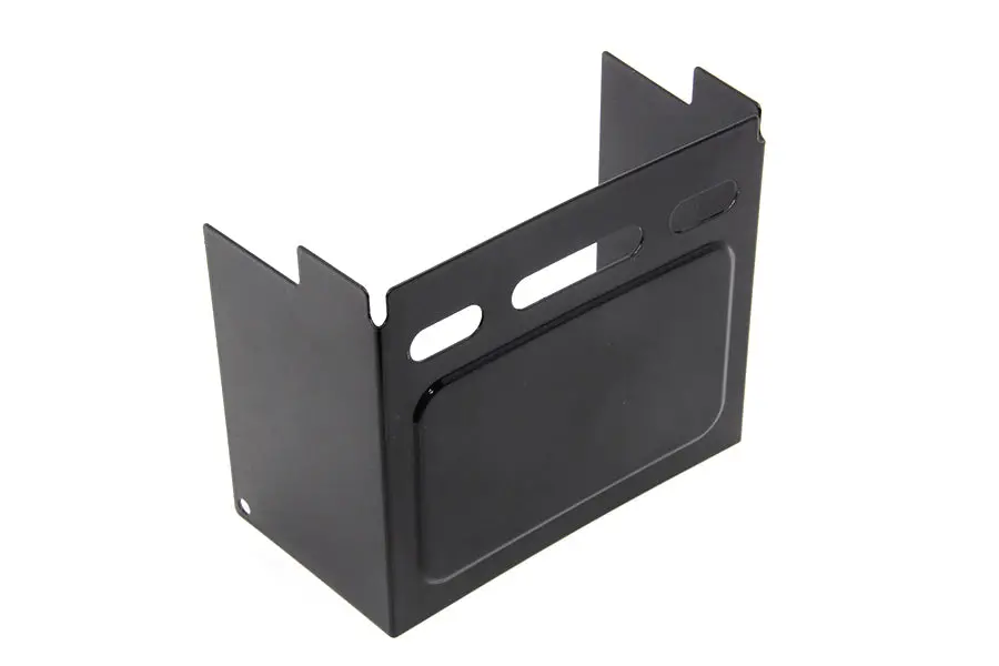 Black Gloss Battery Cover Kit – Harley Dyna Wide Glide Fxdwg (1991–1996) – Top & Side Covers 1