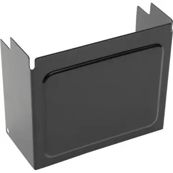 Drag Specialties Battery Cover Raised - Black Harley Davidson 1
