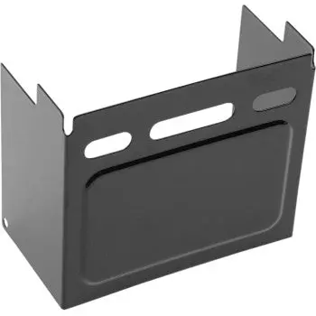 Drag Specialties Battery Cover Raised - Black Harley Davidson 1